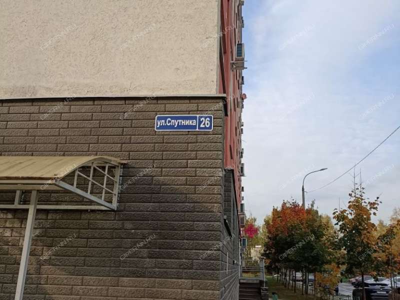 однокомнатная квартира на улице Спутника дом 26