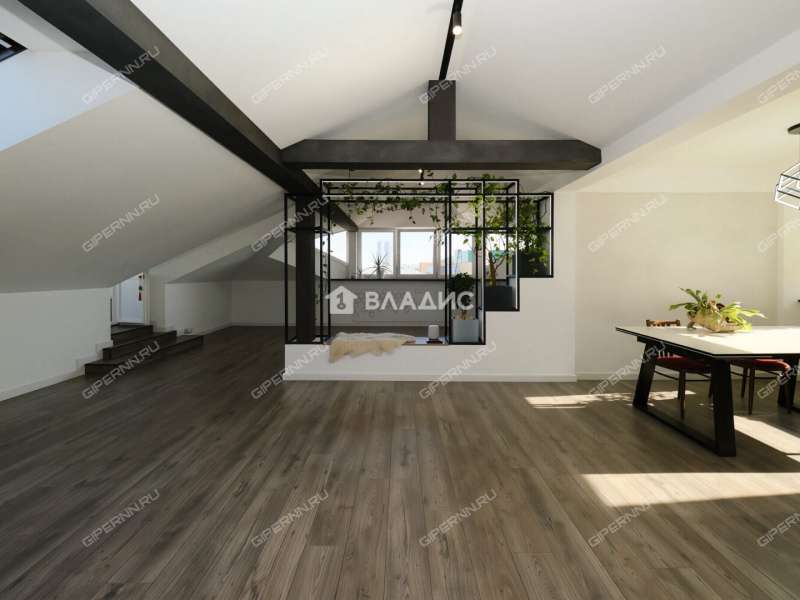 трёхкомнатная квартира на улице Минина дом 29