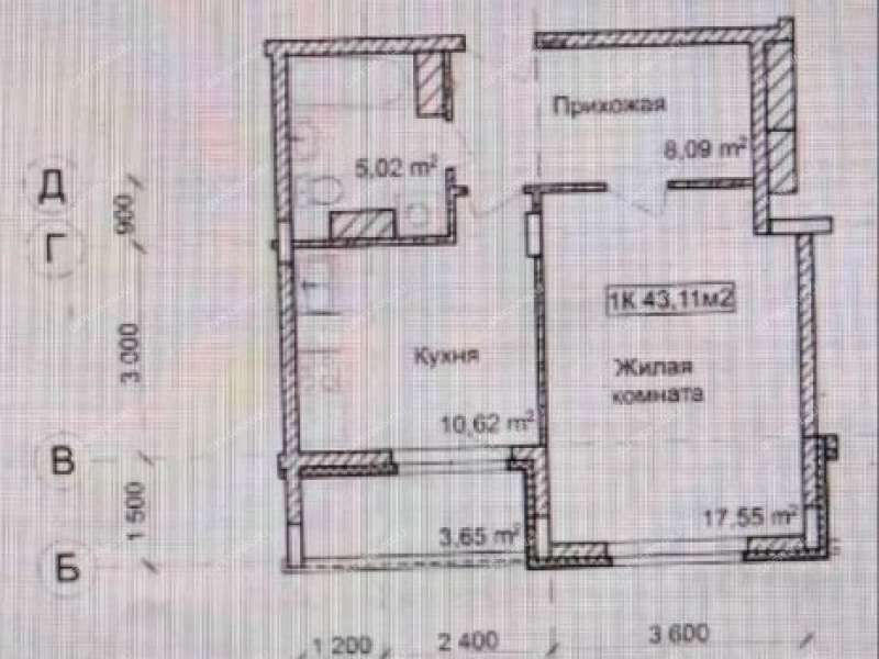 однокомнатная квартира на улице Карла Маркса дом 44