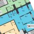 трёхкомнатная квартира на Лысогорской улице дом 89 к3