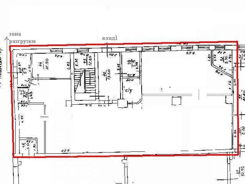 помещение под склад на Новикова-прибоя ул. 4к6