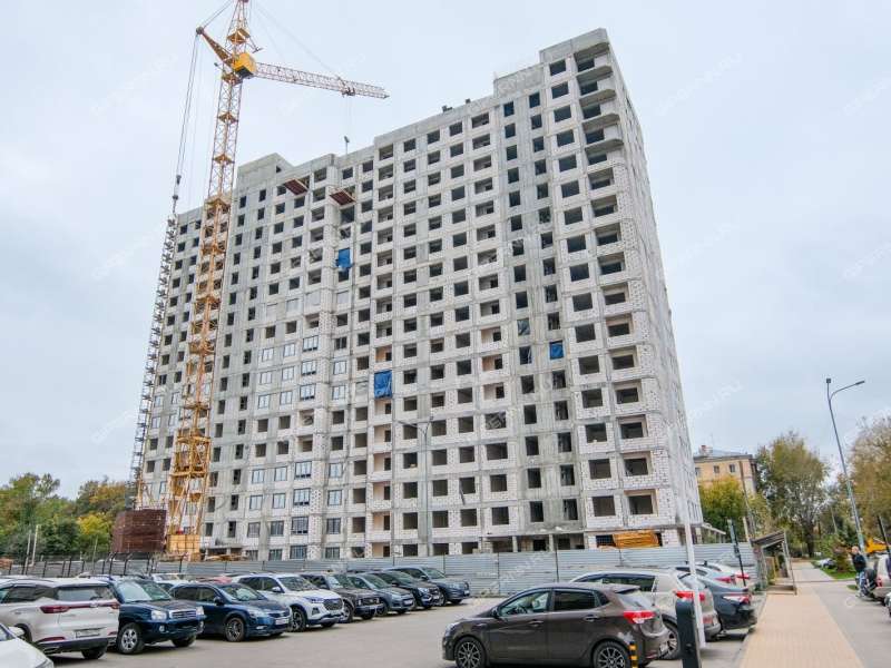 квартира-студия в новостройке в границах улиц Страж Революции, Гвардейцев, 50-летия Победы, Евгения Никонова, 17