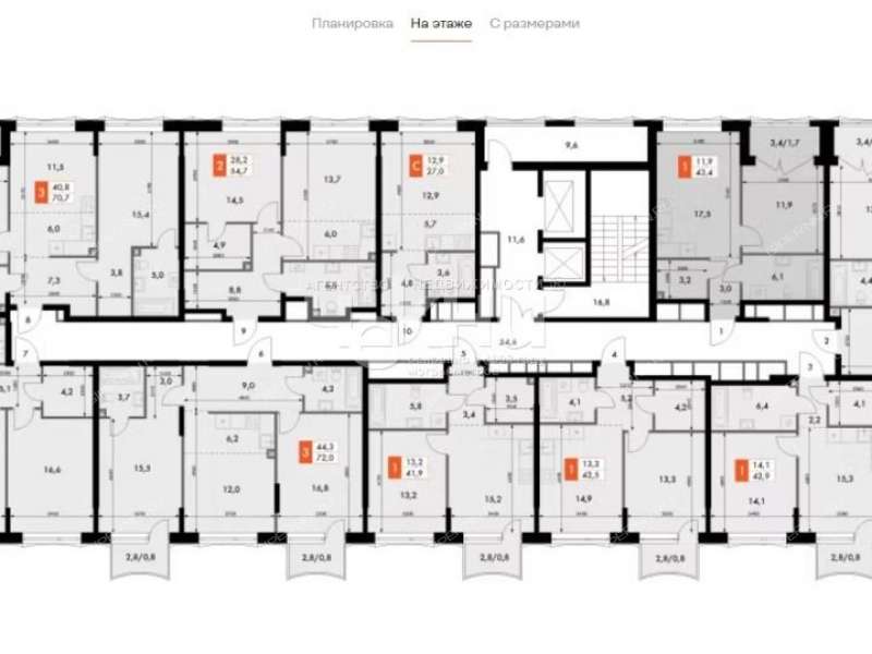 однокомнатная квартира в новостройке на Черниговской улице