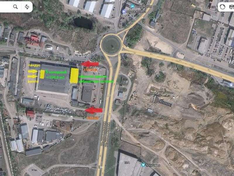 помещение под склад на улице Коминтерна