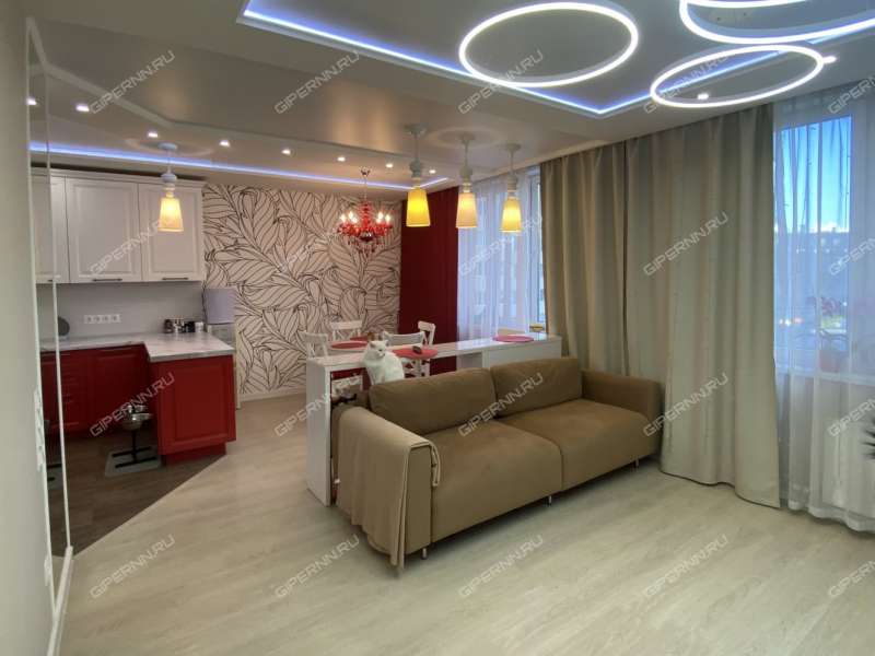 двухкомнатная квартира на улице Маршала Баграмяна дом 2