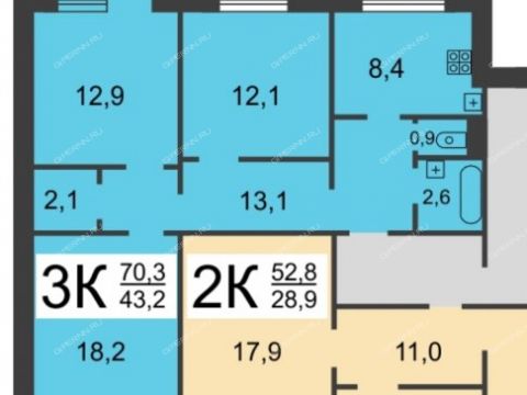 3-komnatnaya-prosp-ilicha-d-42a фото