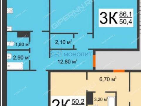 3-komnatnaya-prosp-korablestroiteley-d-52 фото