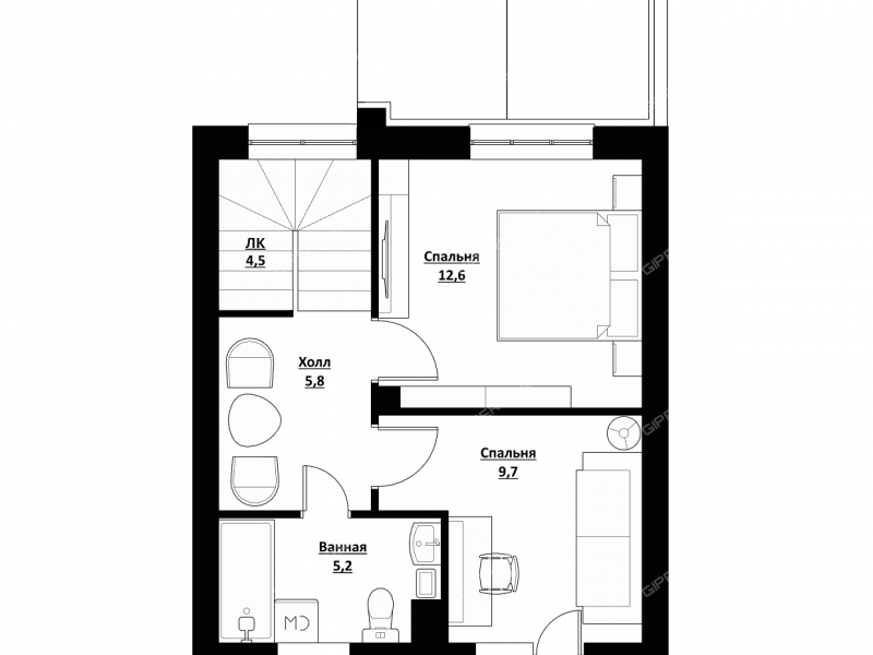 дом на Каспийская Коттеджный посёлок Фрегат