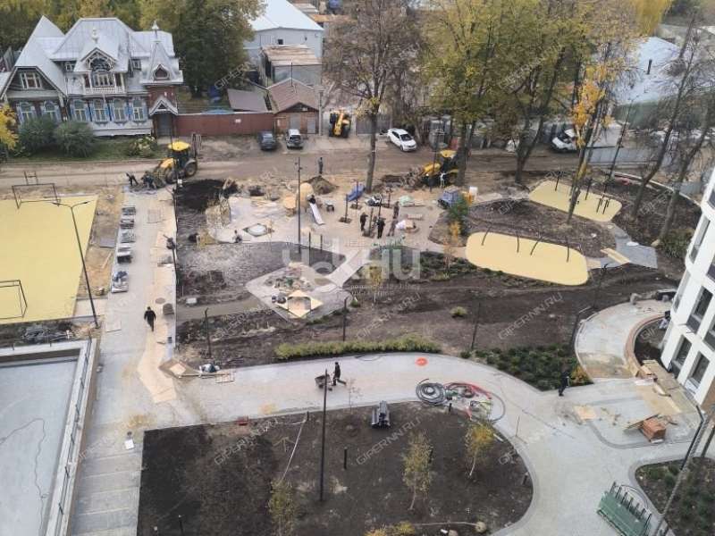 двухкомнатная квартира в новостройке на Барминской улице