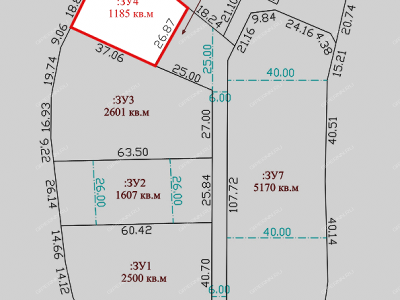 земельный участок под коммерческое использование в Сормовском районе Нижнего Новгорода