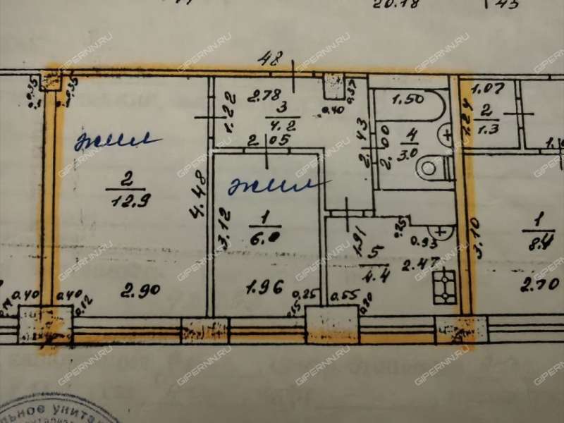 двухкомнатная квартира на Молодёжном проспекте дом 10