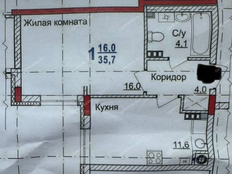 1-komnatnaya-poselok-parysheva-ul-zelenhozovskaya-d-1 фото