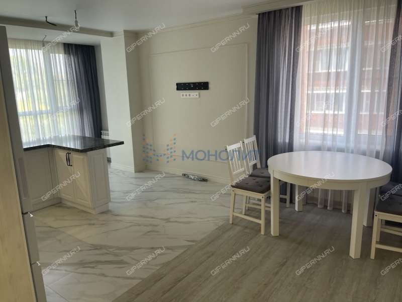 двухкомнатная квартира на улице Надежды Сусловой дом 22Б