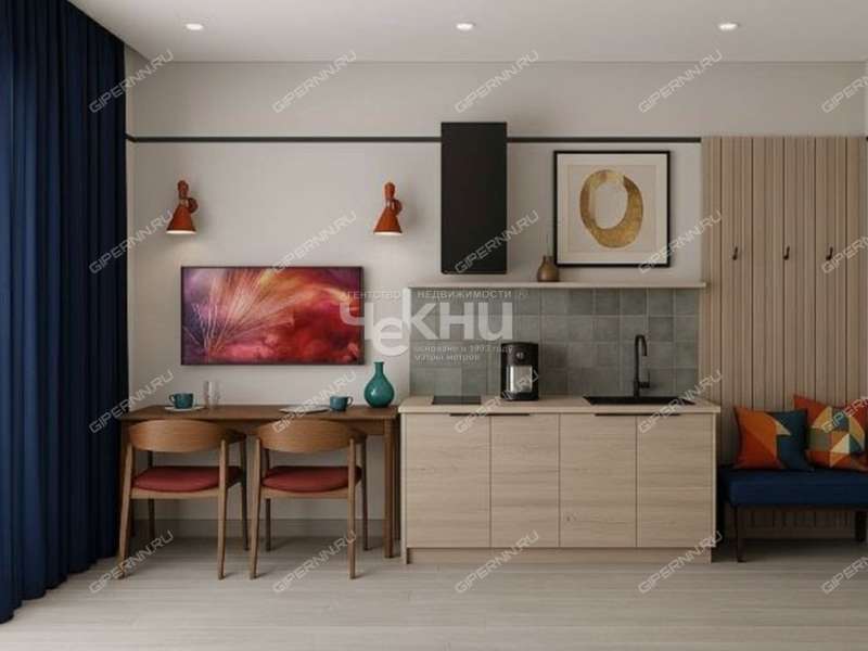 однокомнатная квартира на Алексеевской улице дом 24/27