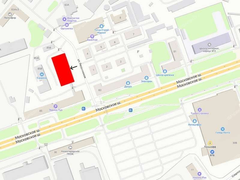 помещение под офис на Московском шоссе