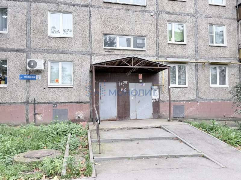 двухкомнатная квартира на улице Тропинина дом 8