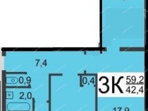3-komnatnaya-ul-gazovskaya-d-11 фото