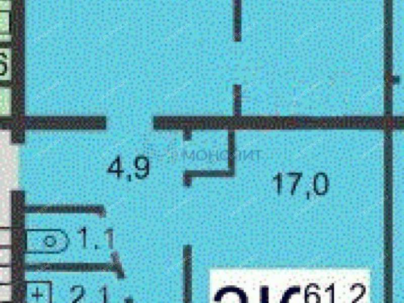 трёхкомнатная квартира на Львовской улице дом 3