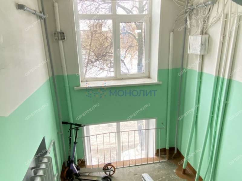 однокомнатная квартира на улице Героя Советского Союза Поющева дом 25