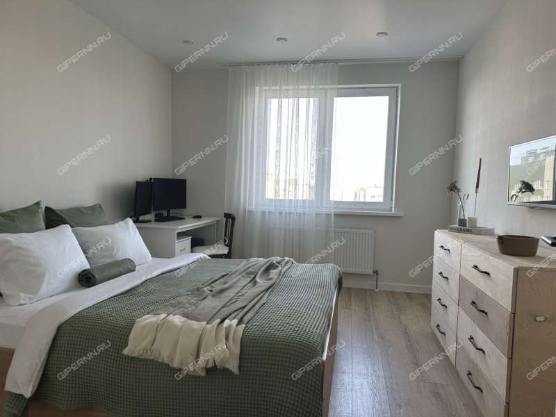 двухкомнатная квартира на улице Цветочная дом 12 к3