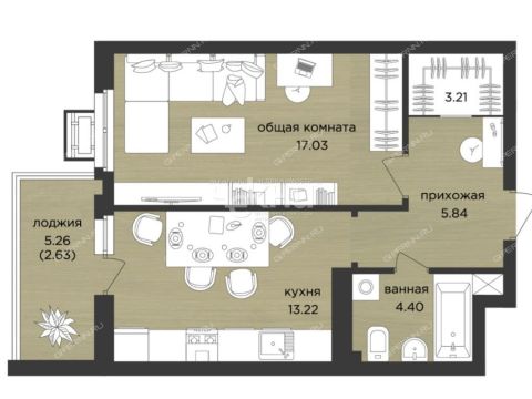 1-komnatnaya-derevnya-afonino-kstovskiy-rayon фото