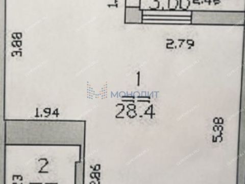 kvartira-studiya-derevnya-afonino-kstovskiy-rayon фото