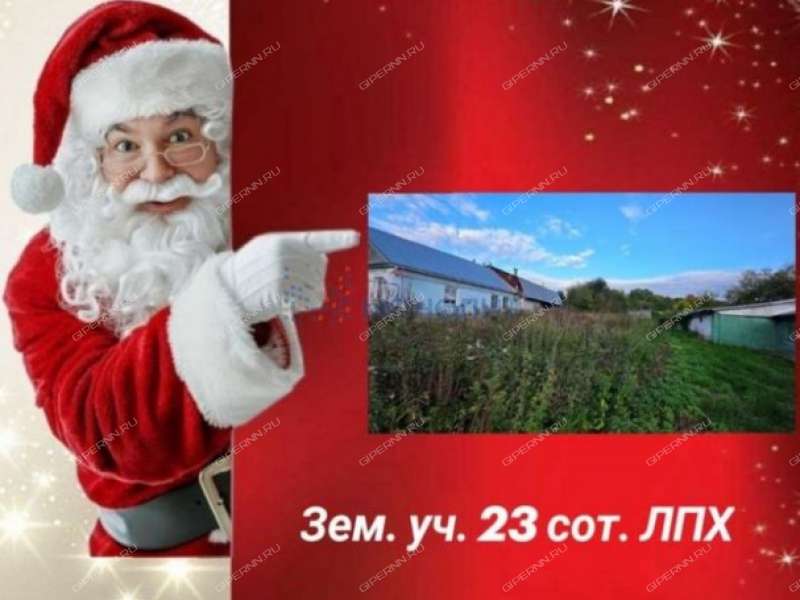 земельный участок 23 сотки Советская улица село Дуденево