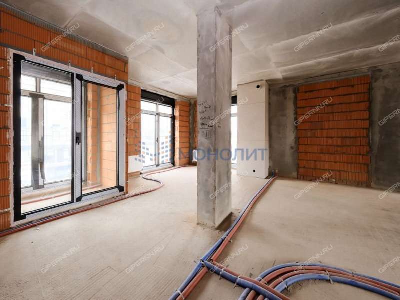 четырёхкомнатная квартира в новостройке на Октябрьской улице дом 21