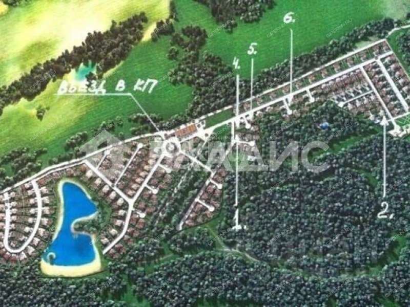 земельный участок 13 соток деревня Княжёво