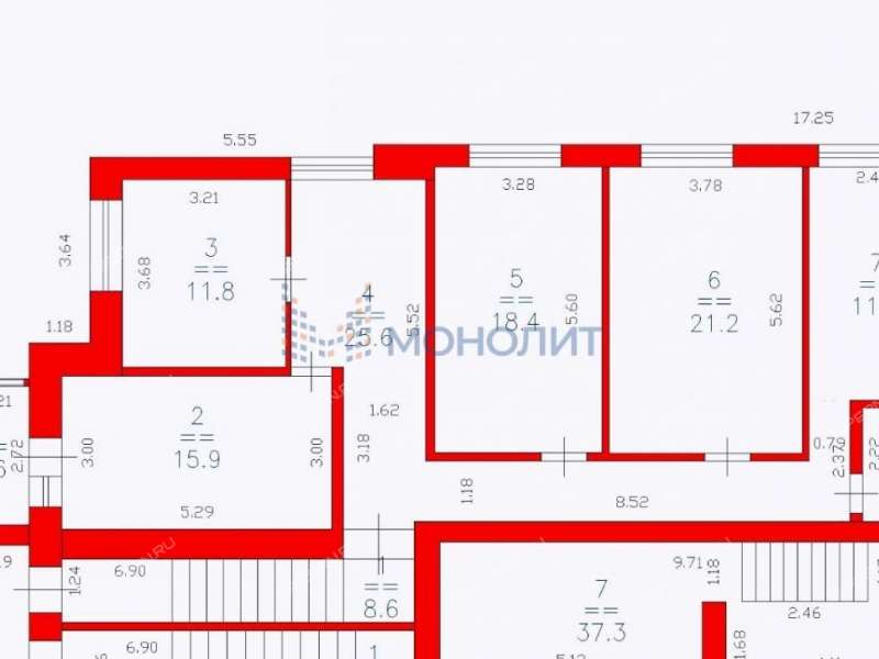 помещение под помещение свободного назначения на Тонкинской улице