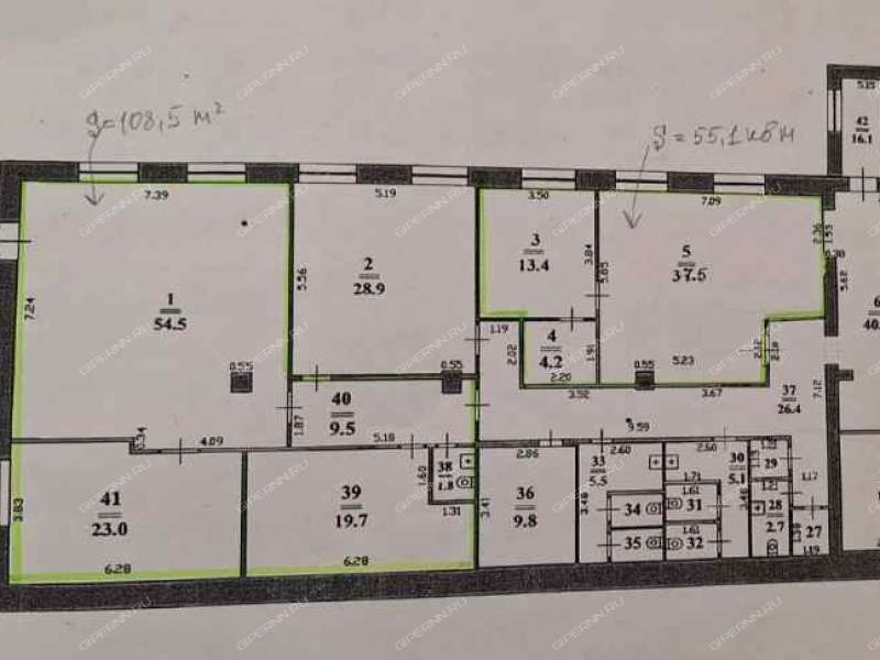 помещение под офис на Гагарина пр-кт, д.23А