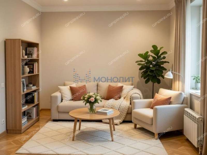 двухкомнатная квартира на улице Янки Купалы дом 22