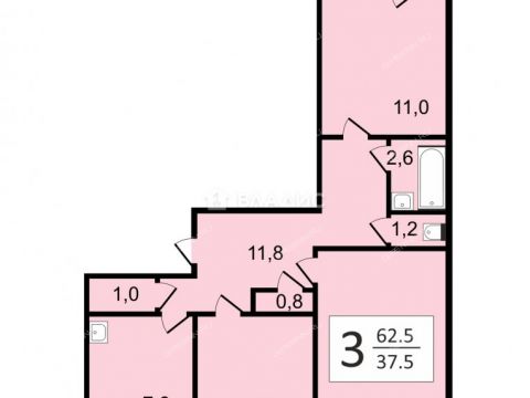 3-komnatnaya-ul-monchegorskaya-d-17a-k4 фото