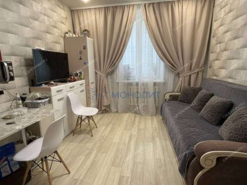 квартира-студия на улице Панфиловцев дом 16 город Дзержинск