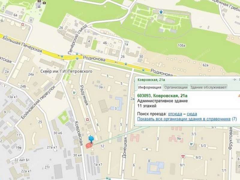 помещение под офис на Ковровской улице