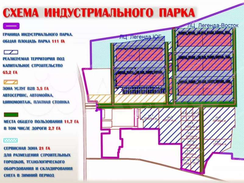 земельный участок под коммерческое использование в Богородском районе Нижегородской области