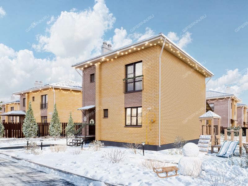 дом на 2-й Цветочной улице деревня Крутая