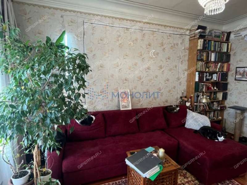 двухкомнатная квартира в переулке Жуковского дом 5 город Дзержинск