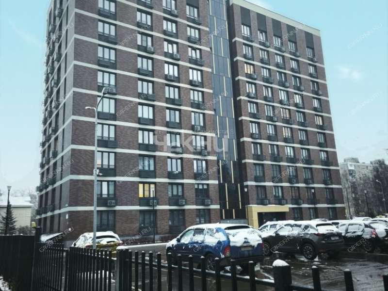 двухкомнатная квартира на улице Сергея Тюленина дом 20А