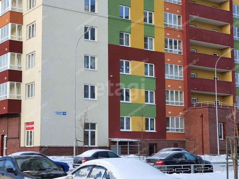 двухкомнатная квартира на улице Академика Сахарова дом 119