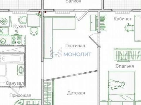 2-komnatnaya-ul-shimborskogo-d-4 фото