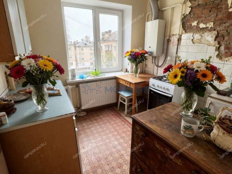 трёхкомнатная квартира на улице Мира дом 19 город Кстово