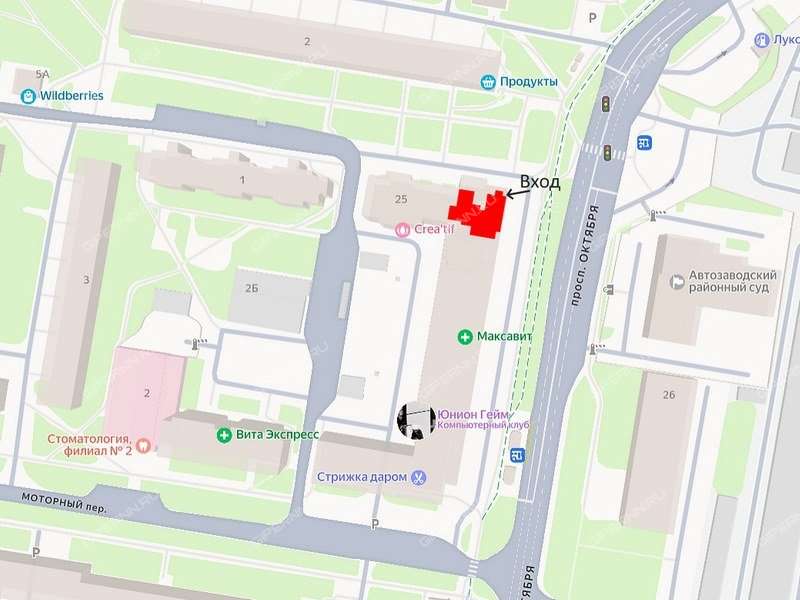 помещение под торговую площадь на Октября пр-кт д.25