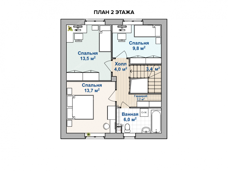 дом на Сельская деревня Малая Ельня