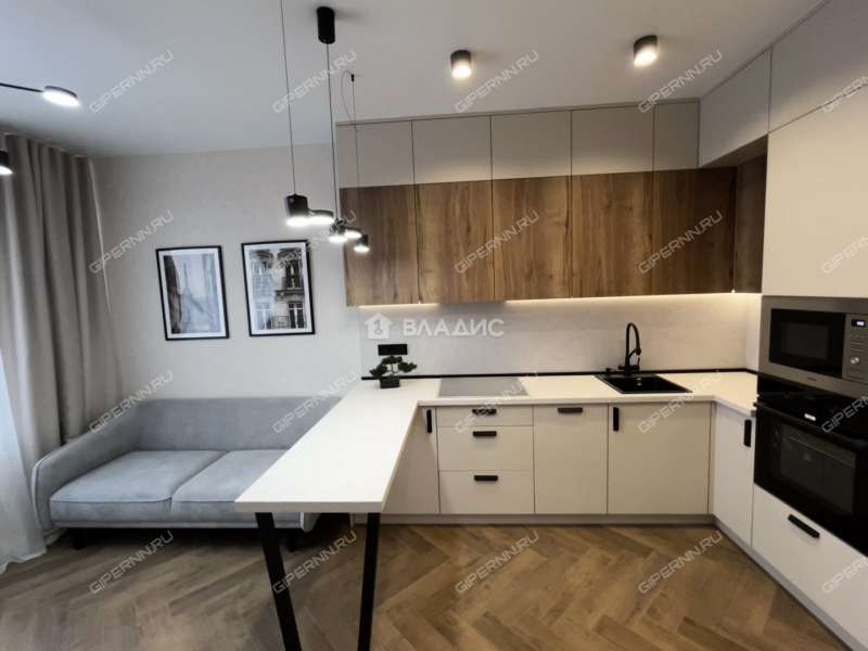 двухкомнатная квартира в Вишнёвом переулке дом 3