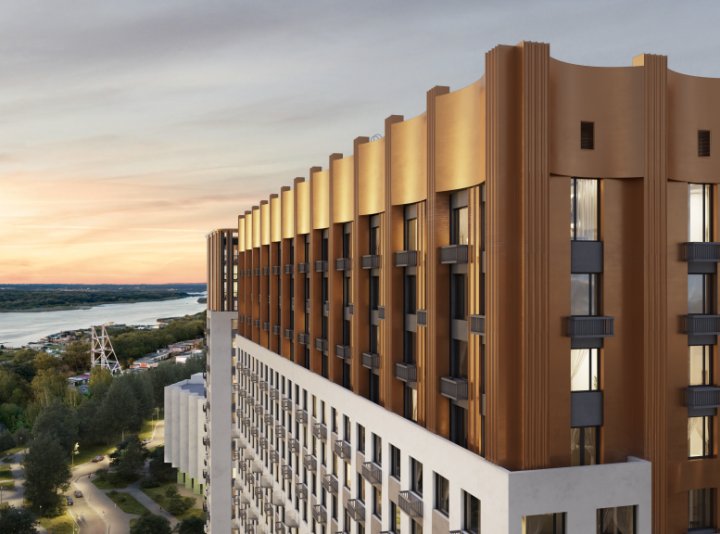 Спортклуб, детский сад и вид на Волгу. Какой будет вторая очередь ЖК «Дом на Набережной»?