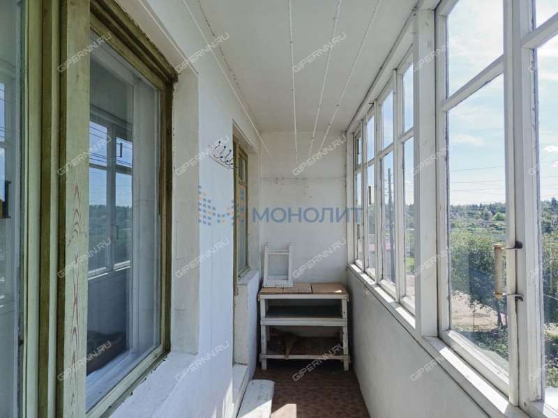 двухкомнатная квартира на улице Мичурина дом 107 к2 город Лысково