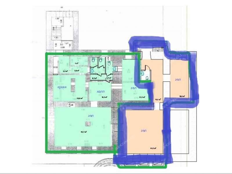 помещение под торговую площадь на улице Минина