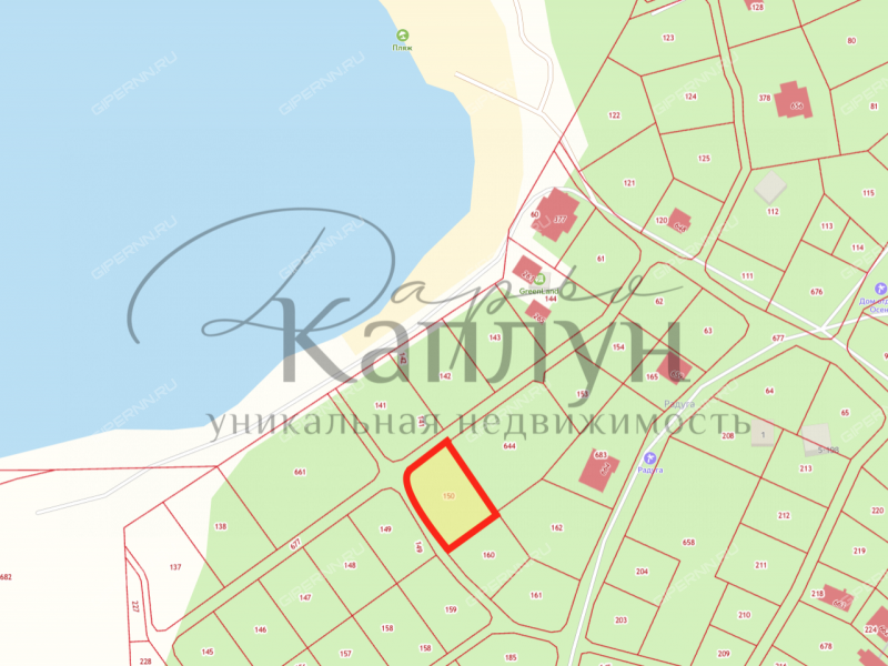 земельный участок 11,5 сотки база отдыха Радуга тер.