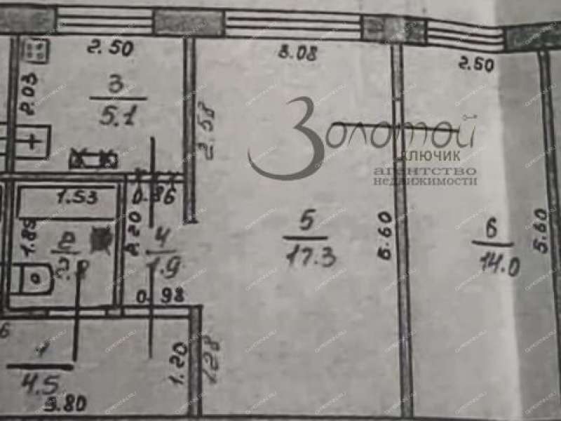 двухкомнатная квартира на Новосельской улице дом 2 город Княгинино
